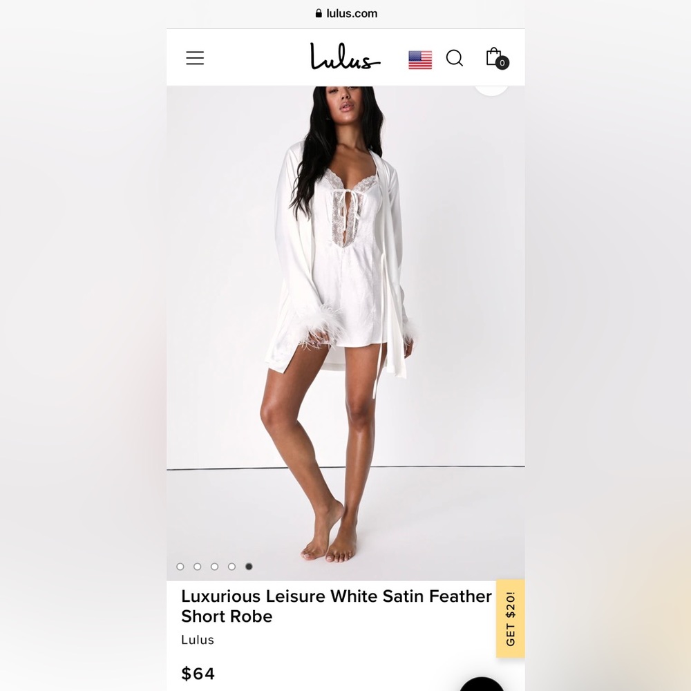 Bridal getting ready robe